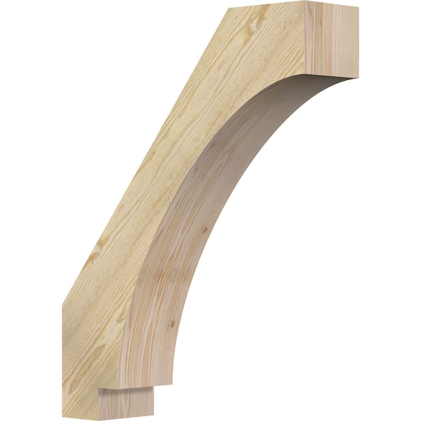 Ekena Millwork 6"W x 24"D x 30"H Imperial Rough Sawn Knee Brace, Douglas Fir BRC06X24X30IMP00RDF - main